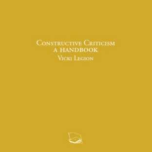 Constructive Criticism (A Handbook)